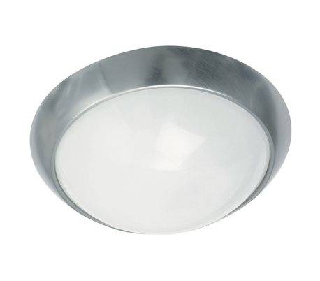 Plafond ZEN 28 Ø x11 E27 IP44 blanc 