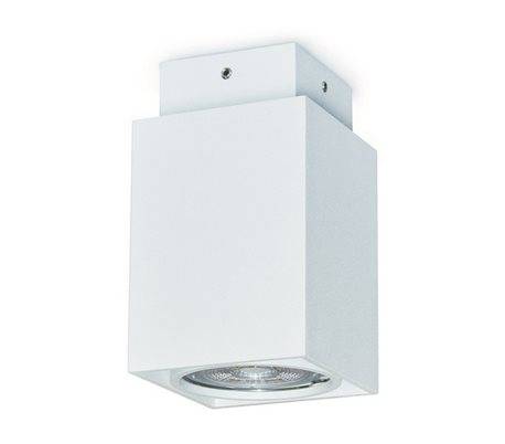 Plafond CUBI GU10 IP20 10cm blanc 