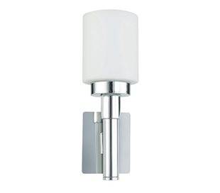 Applique salle de bain VEL IP44 E14 chrome / verre