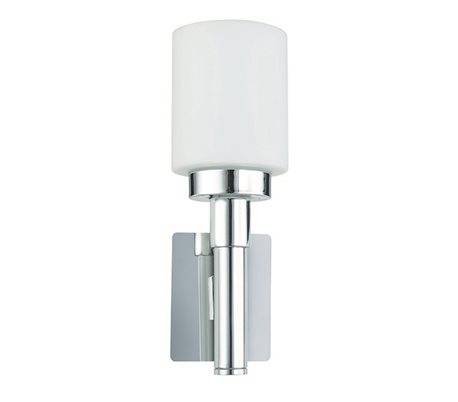 Applique salle de bain VEL IP44 E14 chrome / verre
