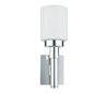 Applique salle de bain VEL IP44 E14 chrome / verre