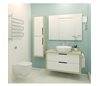 Applique salle de bain VEL IP44 E14 chrome / verre