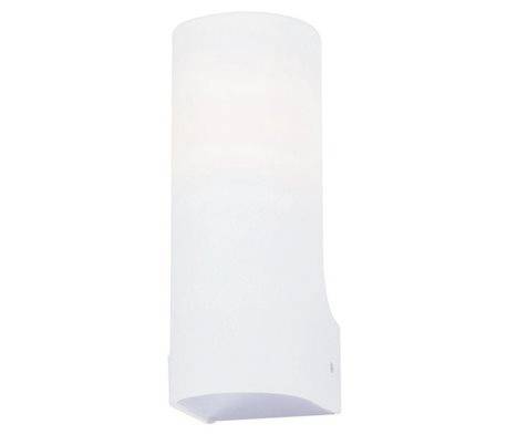 Applique salle de bain UVEG IP44 E14 verre opale