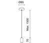 Suspensions APRILLA IP20 E27 