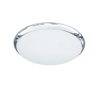 Plafond CARPI IP44 2xE27 chrome / verre opaque 