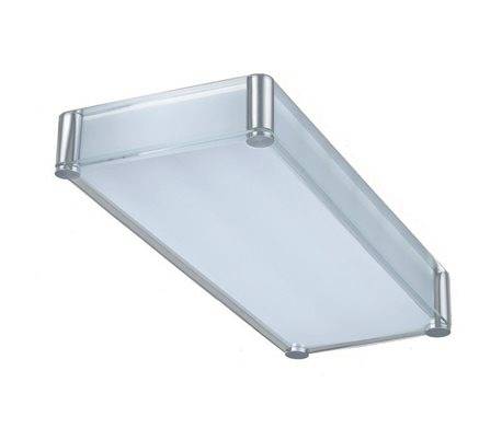 Plafond ATLAS IP20 2G11 2x36W verre opaque 