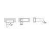 Applique LESING gauche IP20 LED 3W 240lm 3000K