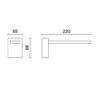 Applique TIEL IP44LED 1x3W 240lm 3000K chrome