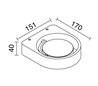 Applique ALIYA LED 5W blanc