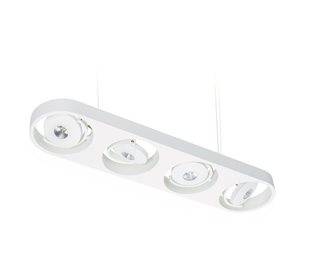 Suspensions ALIYA LED 40W 4x900lm 3600lm blanc
