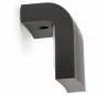 Lampe murale dans l'obscurité extérieure gris aluminium injecté - Klamp