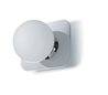 Applique salle de bain DICK LED 1x4W chrome / verre opale