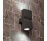Applique extérieure en aluminium injecté 2L gris foncé - Klamp