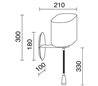 Lampes encastrable LIGUR IP44 LED 3W 160lm blanc 3000K
