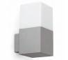 Lampe murale en aluminium injecté gris foncé extérieur - TARRACO