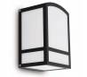 Lampe murale en métal gris foncé et PC en plein air - ESSAI