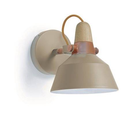 Applique CLOÉ IP20 E14 gris pietra