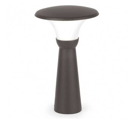 Lanterne de jardin en aluminium injecté gris foncé - PALM