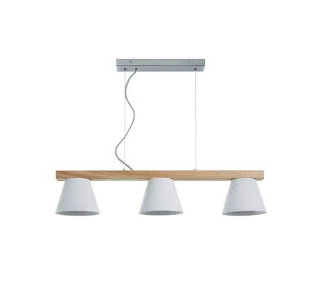 Suspensions BETON IP20 3xE14 gris