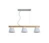 Suspensions BETON IP20 3xE14 gris