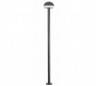 Lampe de jardin extérieur en aluminium injecté gris foncé - CEPE