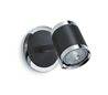 Applique ELKE IP20 GU10 chrome noir