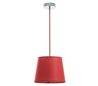 Suspensions A TU ESTILO IP20 E27 chrome+rouge