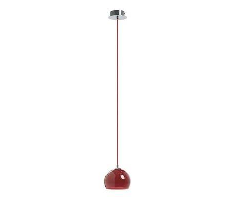 Suspensions ESTIKLA IP20 E14 verre rouge