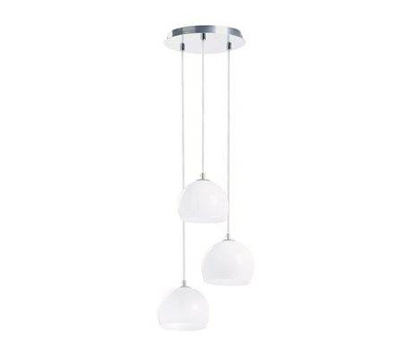 Suspensions ESTIKLA IP20 3xE14 verre blanc