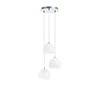 Suspensions ESTIKLA IP20 3xE14 verre blanc