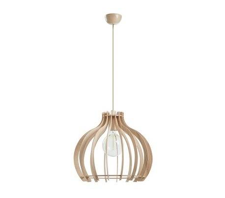Suspensions CUSKA IP20 E27 bois clair