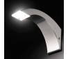 LED lampe de mur paroi en acier inoxydable de couleur blanche - Chapi