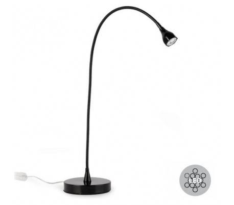 Lampe de bureau en aluminium injecté. BOGART intérieur noir ordinateur de bureau Led Cree