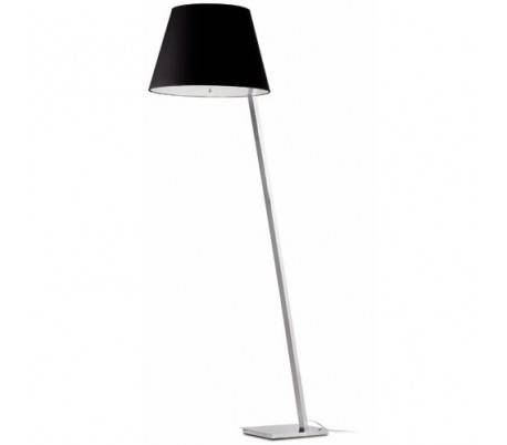 Moma, lampe de pied à l'intérieur du salon E27 noir