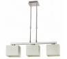 Thana, téléscopique suspension, en acier E27 blanc 