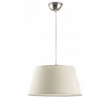 Mitic, lampe suspension en nickel E27 beige
