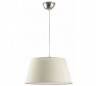 Mitic, lampe suspension en nickel E27 beige