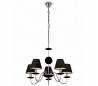 Kessler, lampe suspension en acier, chrome E1427-Noir