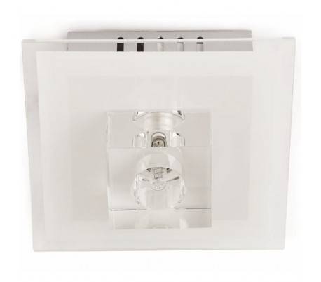 KALO en métal chromé Blanco plafond soffite LED et G9