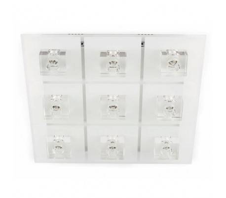 9 KALO Lumière de métal à l'intérieur du G9 Chrome-Blanco et plafonnier à LED