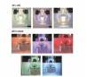 9 KALO Lumière de métal à l'intérieur du G9 Chrome-Blanco et plafonnier à LED