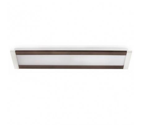 Plafond de l'éclairage intérieur toit Marron-métal chromé-AZOR 2 2 2 11