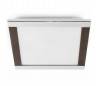 2 Metal AZOR-2 Brown-chrome éclairage intérieur T5 soffites plafond