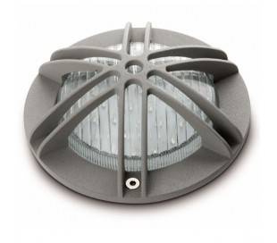 Lampe LED encastré extérieur jardin en acier inoxydable gris - KUIPER