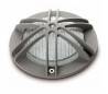 Lampe LED encastré extérieur jardin en acier inoxydable gris - KUIPER