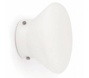 Appliquer salle de bain en verre blanc opaque bouton G9-P