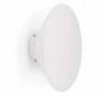 Bouton Appliquer opaque verre G E27 salle blanche