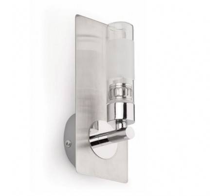 Appliquer sur la G9 aluminium-nickel mat chromé salle de bain