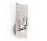 Appliquer sur la G9 aluminium-nickel mat chromé salle de bain