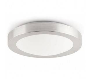 Aluminium logos soffites - 3 pour la salle de bains grise E27